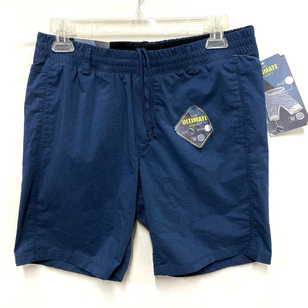 Mens Shorts Ultimate Hybrid Compression Lined Size Small S Navy Blue